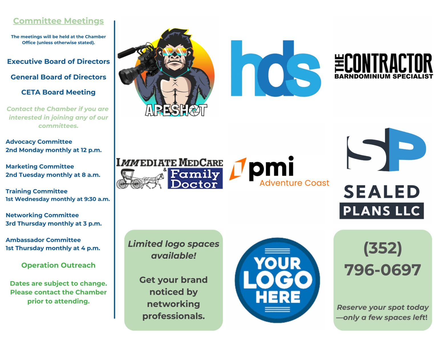 Printable Calendar Monthly Greater Hernando County Chamber of Commerce